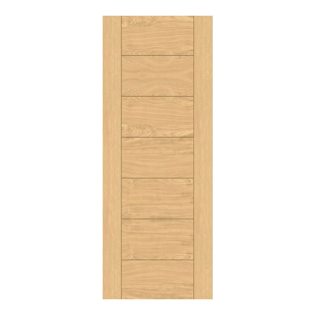 Oak 7 Panel Pre-finished Door
