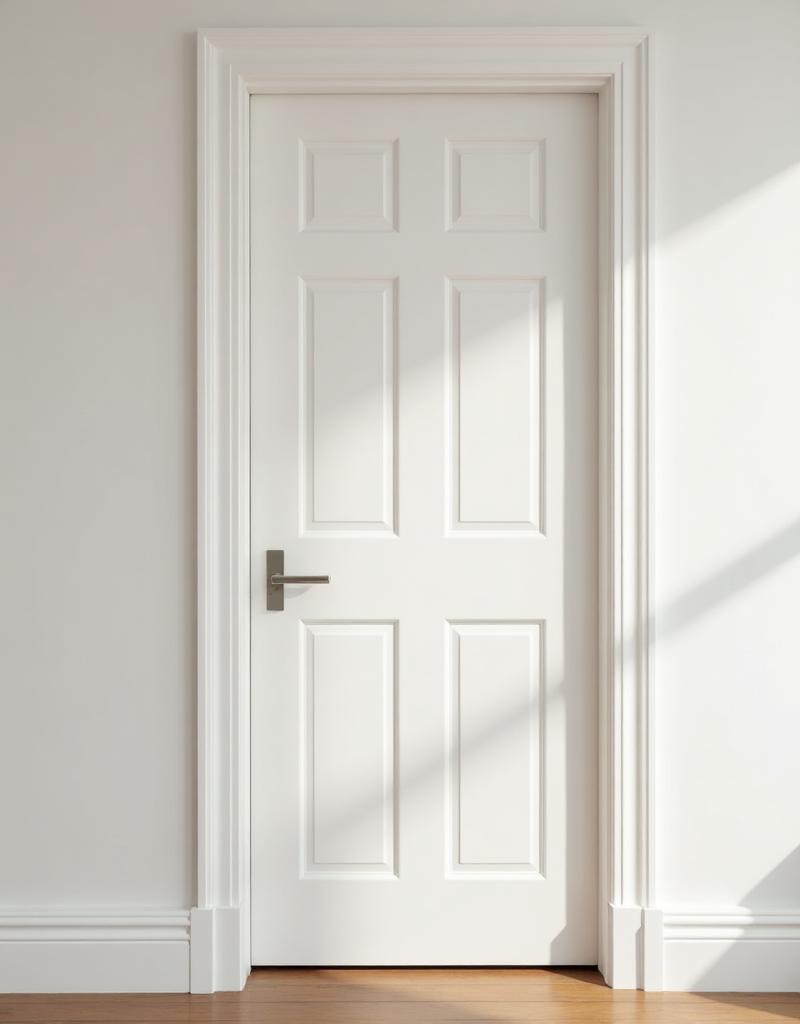 5 White Shaker Doors — Leeds